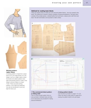 How to use, adapt and design sewing patterns | PDF