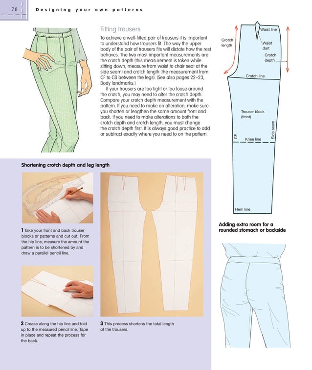 How to use, adapt and design sewing patterns