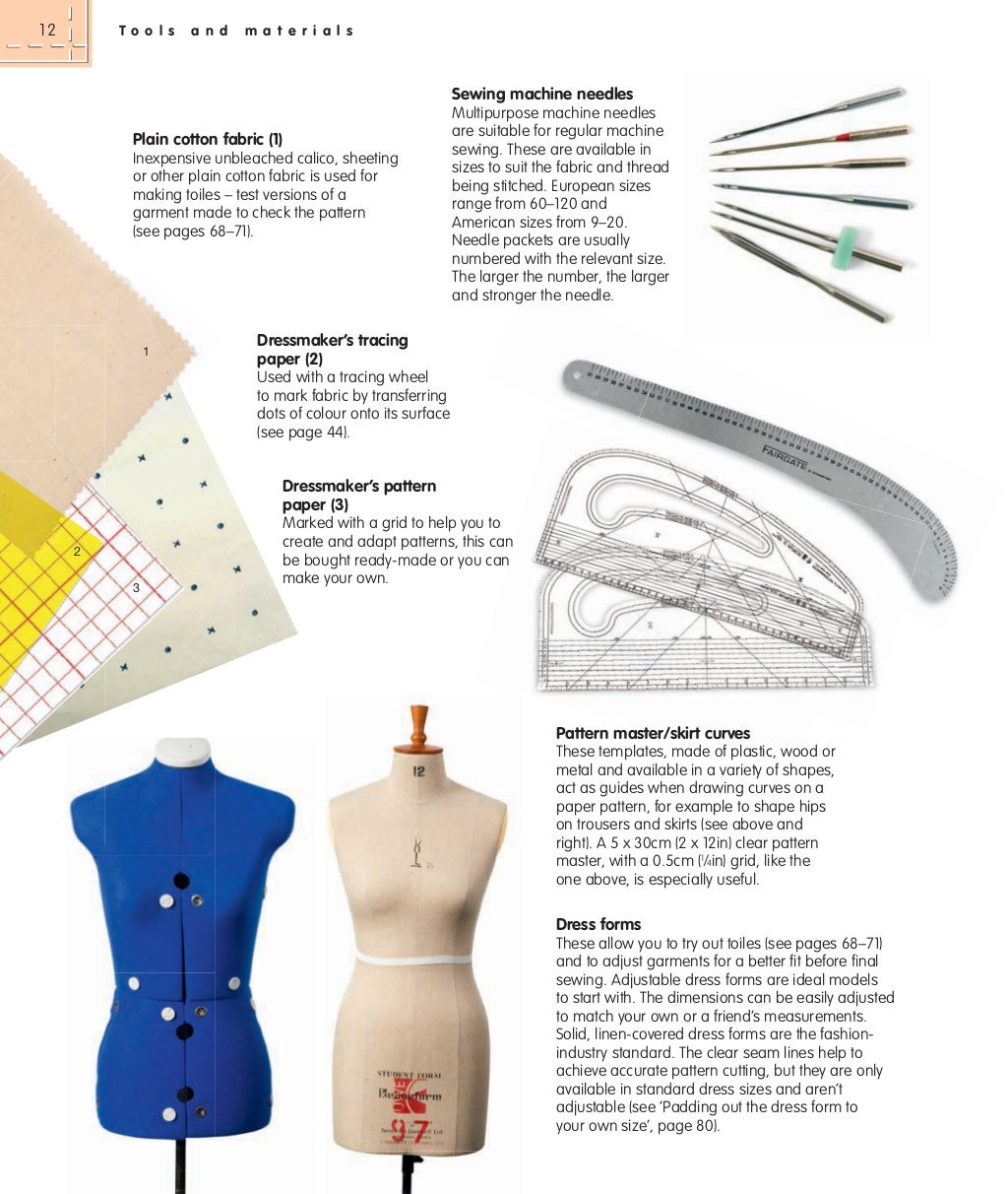 How to use, adapt and design sewing patterns