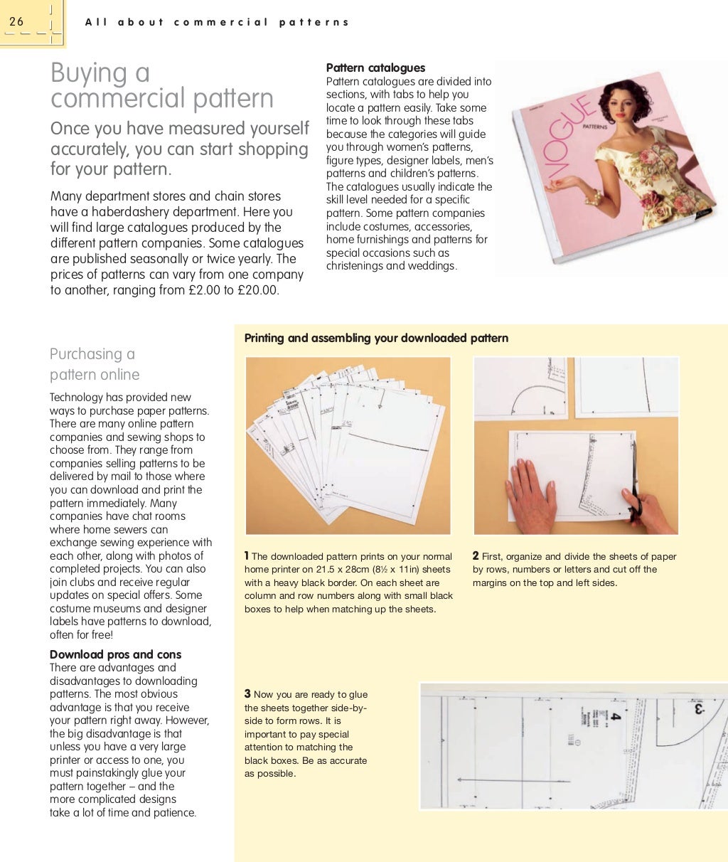 How to use, adapt and design sewing patterns