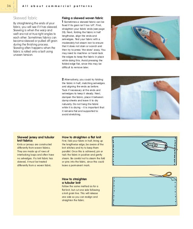 How to use, adapt and design sewing patterns