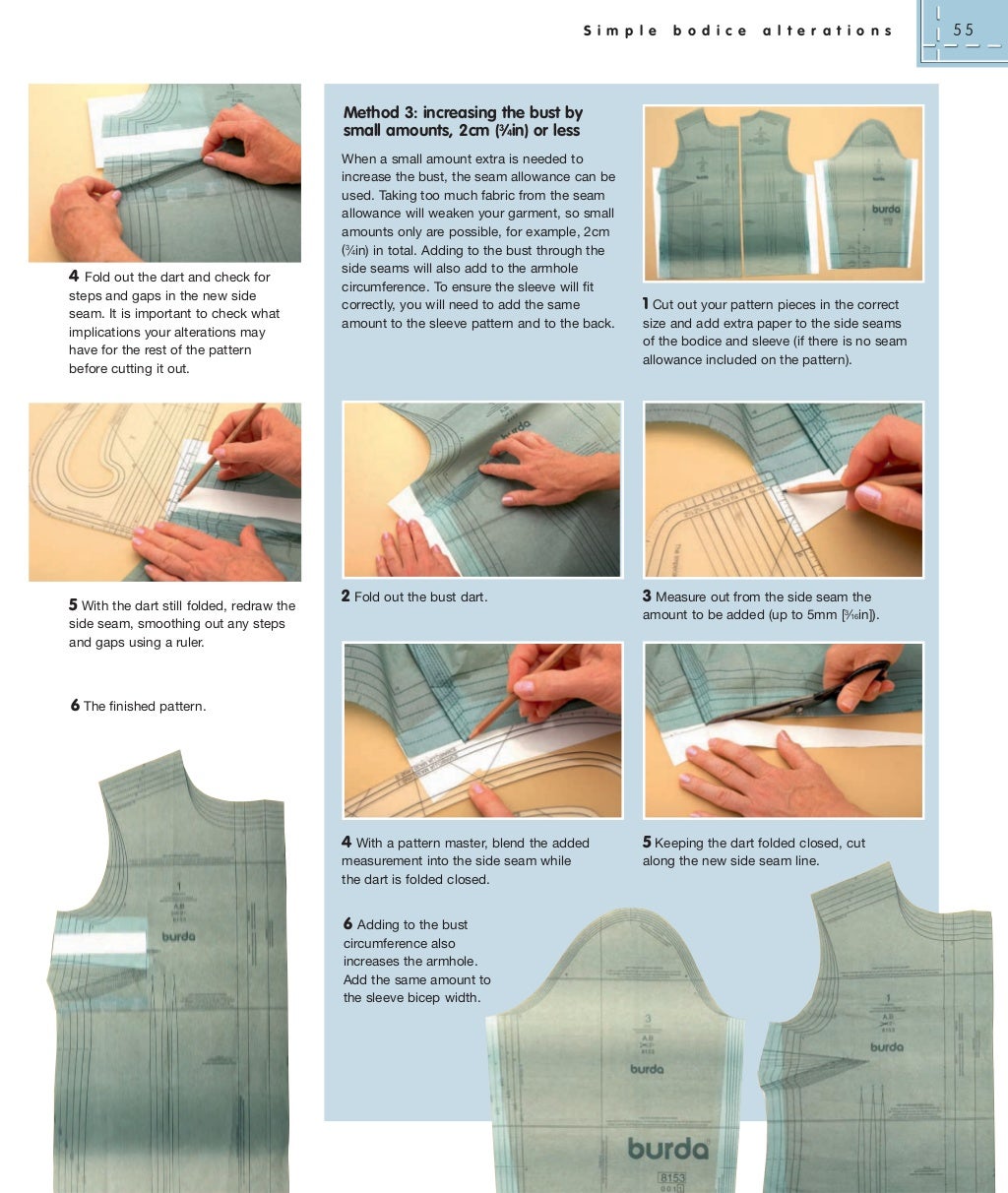 How to use, adapt and design sewing patterns