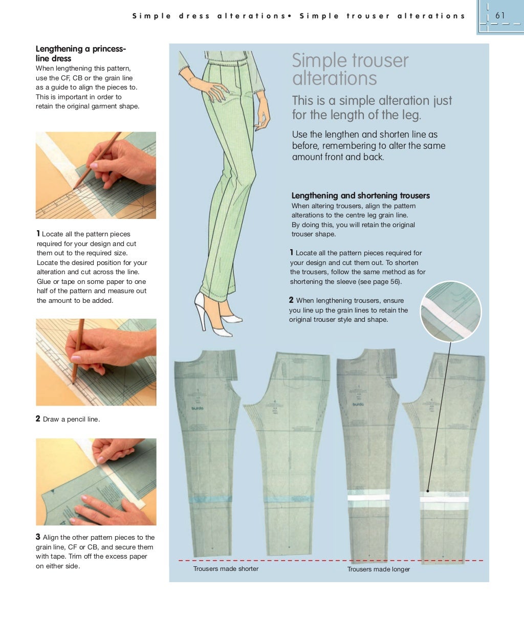 How to use, adapt and design sewing patterns