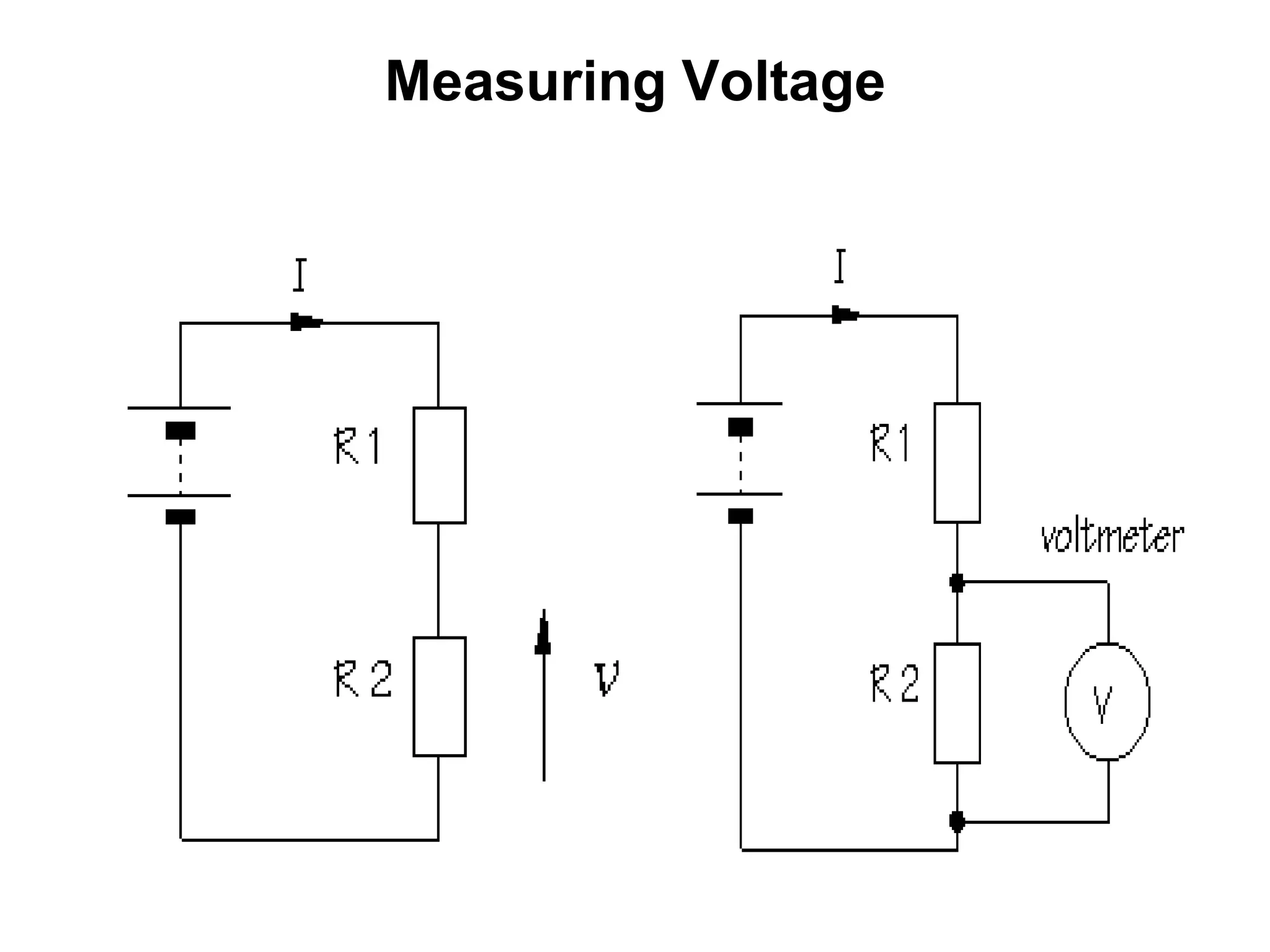 Measuring Voltage

 
