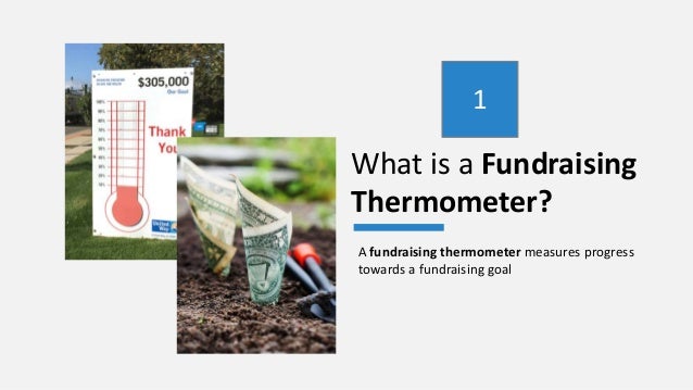 how to use a fundraising thermometer for online fundraising fundraising thermometer