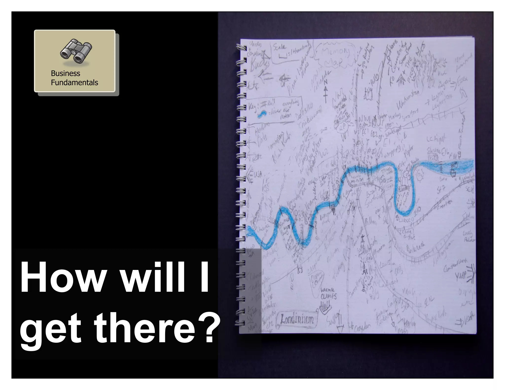 Business
 Fundamentals




How will I
get there?
                © ThoughtWorks 2010   6
 