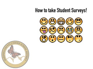 How to take Student Surveys! 
 