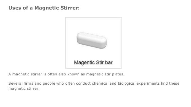 How To Use A Magnetic Stirrer