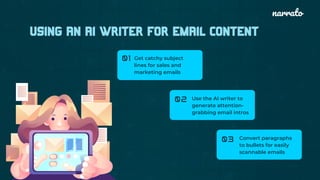 How to Use An AI Writer to Create Impactful Content | PPT