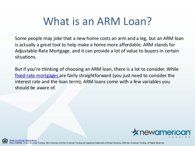 Arm Loans For Dummies