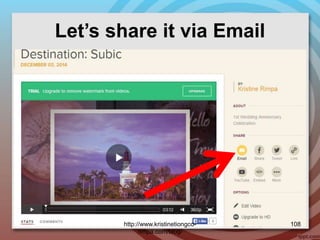 Let’s share it via Email
http://www.kristinetiongco-
rimpa.com/blog/
108
 