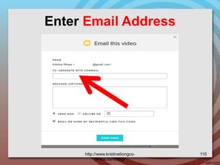 Enter Email Address
http://www.kristinetiongco-
rimpa.com/blog/
110
 