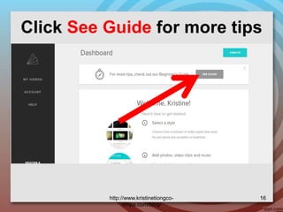 Click See Guide for more tips
http://www.kristinetiongco-
rimpa.com/blog/
16
 
