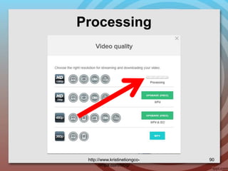 Processing
http://www.kristinetiongco-
rimpa.com/blog/
90
 