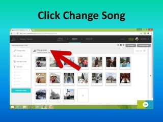 Click Change Song
 