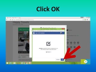 Click OK
 
