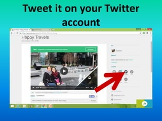 Tweet it on your Twitter
account
 