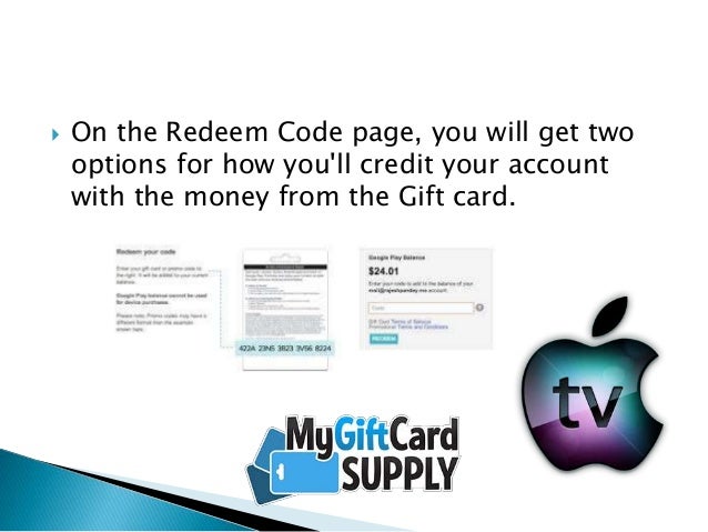 How do i add a itunes gift card