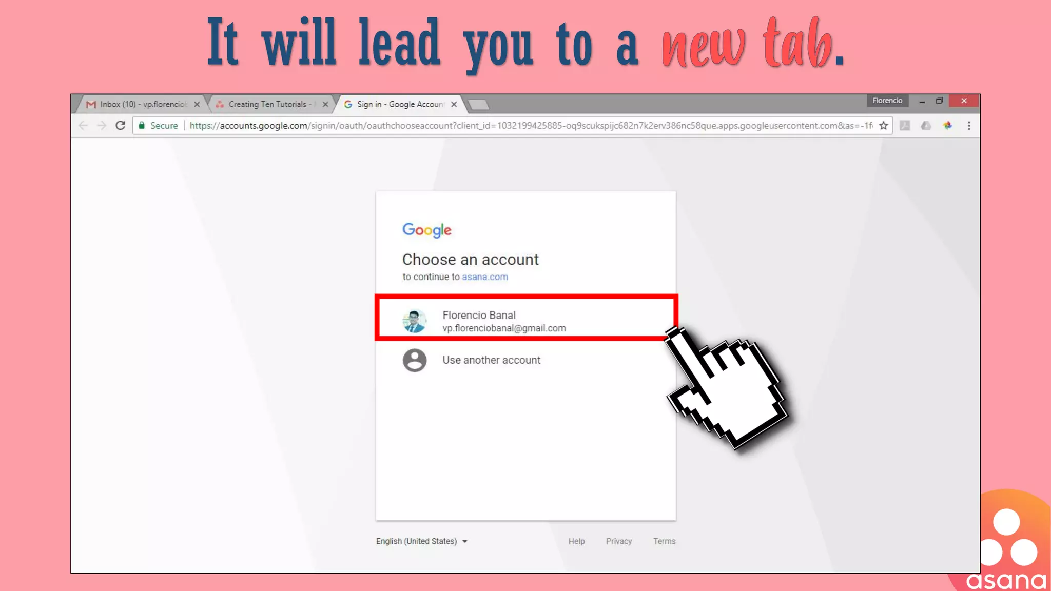 It will lead you to a .
 