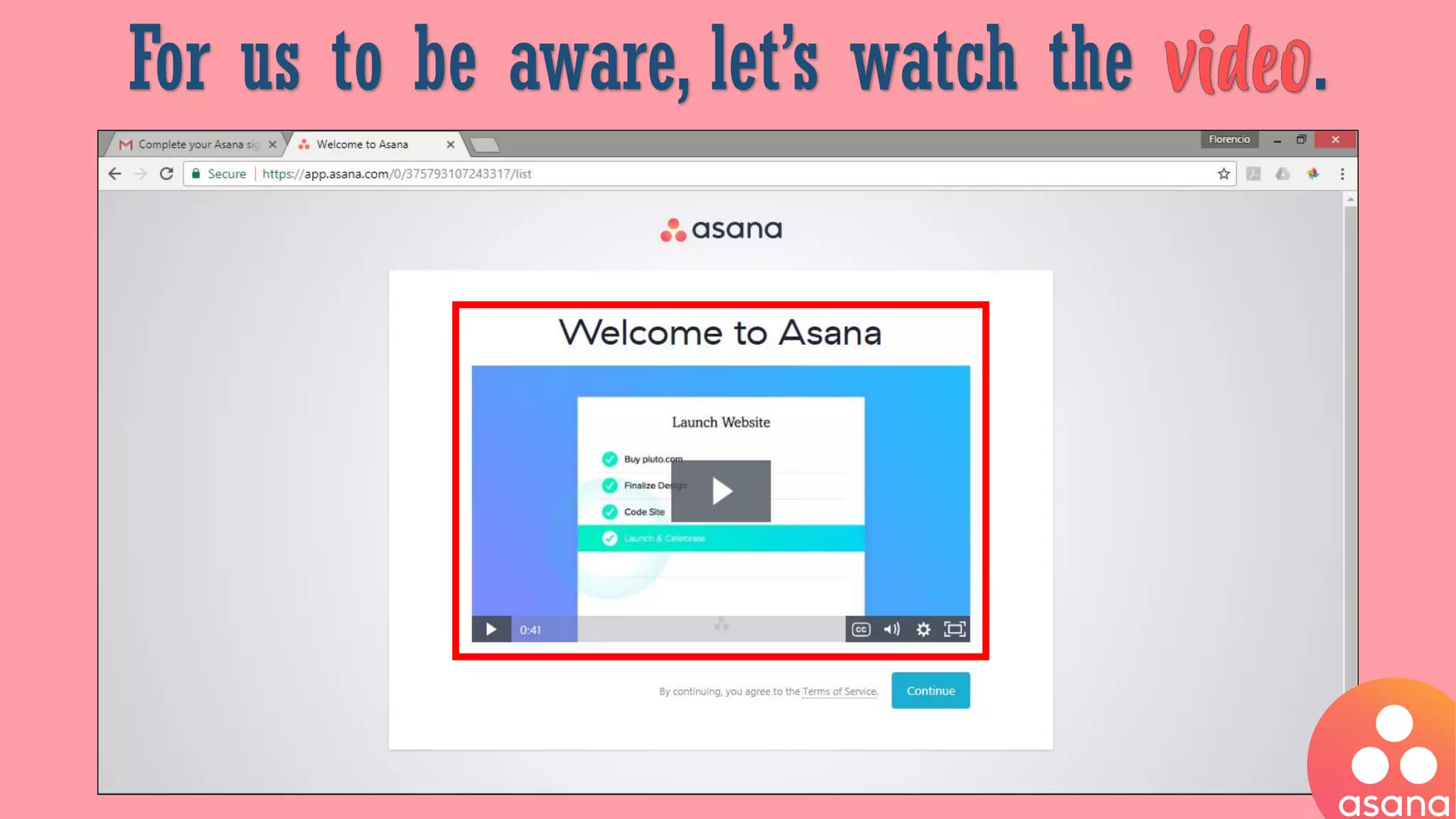 For us to be aware, let’s watch the .
 