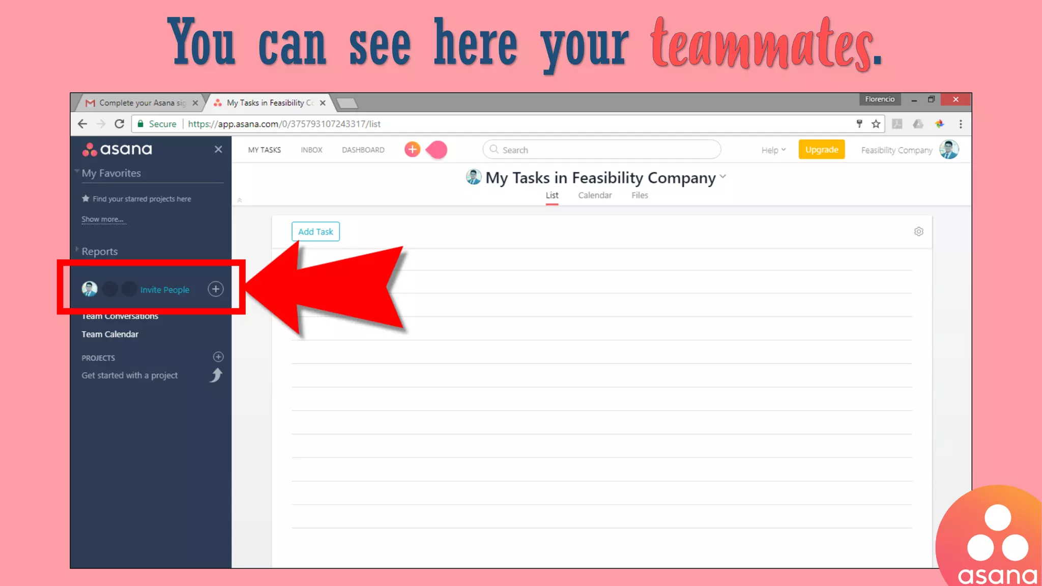 You can see here your .
 