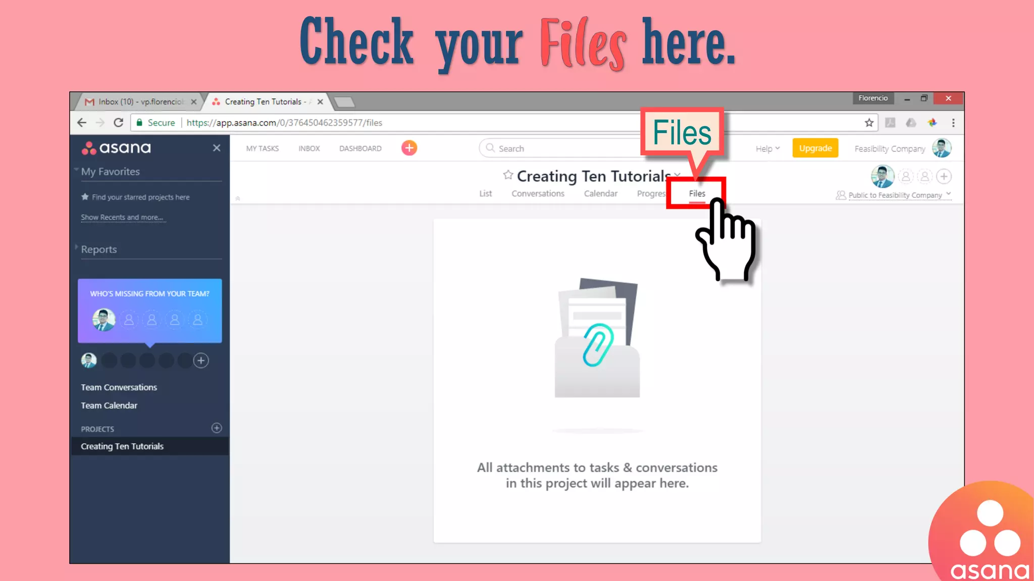 Check your here.
Files
 