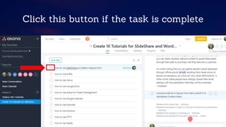 How to use Asana for Project Management | PPTX
