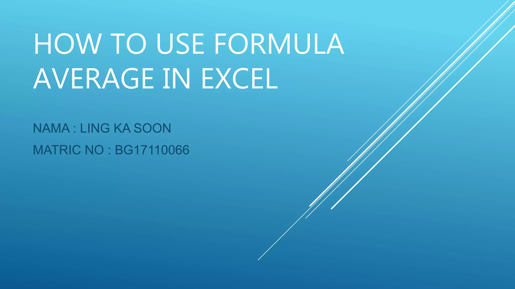 how-to-use-average-in-excel-2016-ppt
