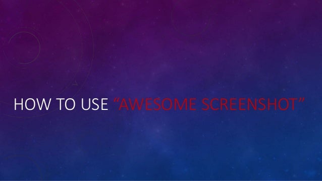 awesome screenshot. awesome screenshot.