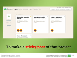 130
To make a sticky post of that project
 