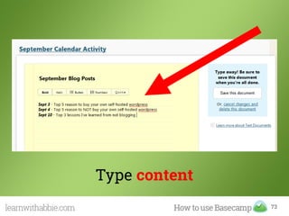 73
Type content
 