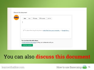 76
You can also discuss this document
 