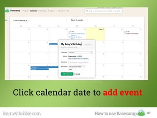 87
Click calendar date to add event
 