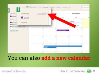 89
You can also add a new calendar
 