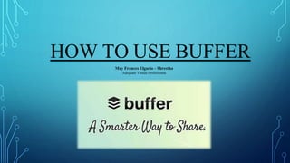 HOW TO USE BUFFER
 