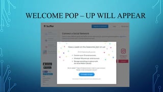 WELCOME POP – UP WILL APPEAR
 