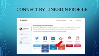 CONNECT BY LINKEDIN PROFILE
 