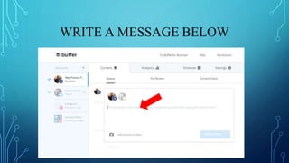 WRITE A MESSAGE BELOW
 