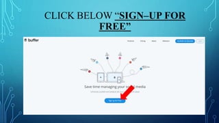 CLICK BELOW “SIGN–UP FOR
FREE”
 