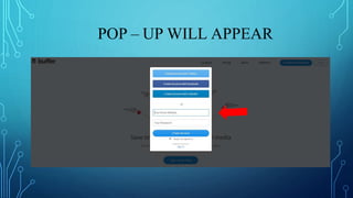 POP – UP WILL APPEAR
 