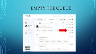 EMPTY THE QUEUE
 