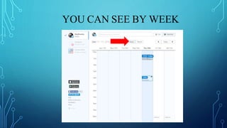 YOU CAN SEE BY WEEK
 