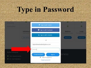 Type in Password
 