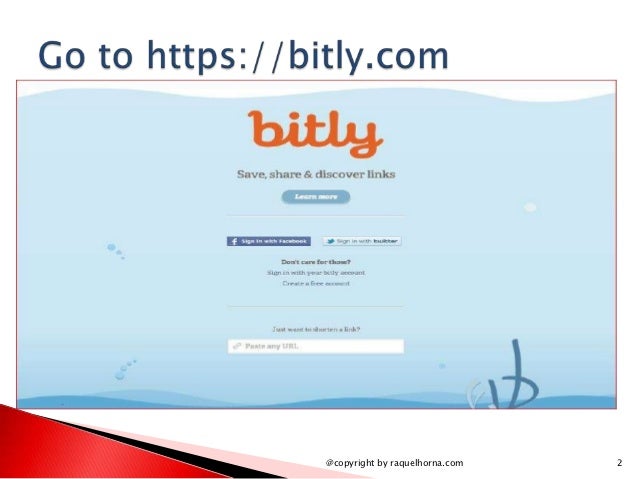 How To Use Bit ly