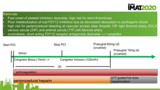 How to Use Cangrelor - Dr. Geisler | PDF