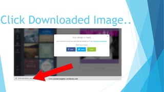 Click Downloaded Image..
 