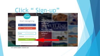 Click “ Sign-up”
 
