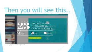 Then you will see this..
 