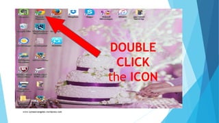 DOUBLE
CLICK
the ICON
 