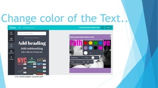 Change color of the Text..
 